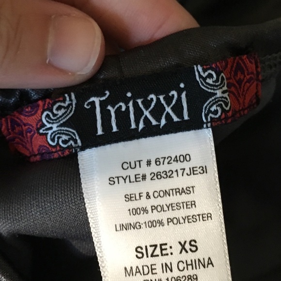 Silver Floral Halter Party Dress Size XS - Picture 6 of 6